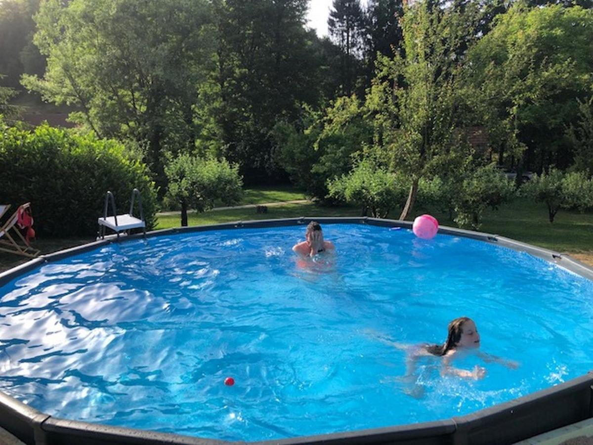 Wooden Cabin Zurej With Hot Tub Bukovje v Babni Gori Εξωτερικό φωτογραφία