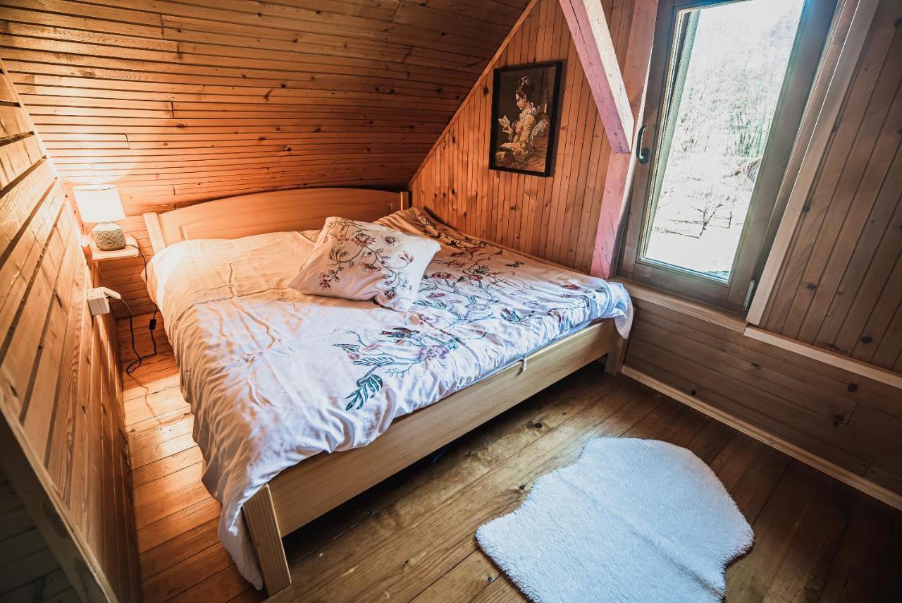 Wooden Cabin Zurej With Hot Tub Bukovje v Babni Gori Εξωτερικό φωτογραφία