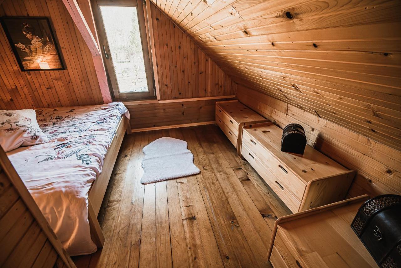 Wooden Cabin Zurej With Hot Tub Bukovje v Babni Gori Εξωτερικό φωτογραφία